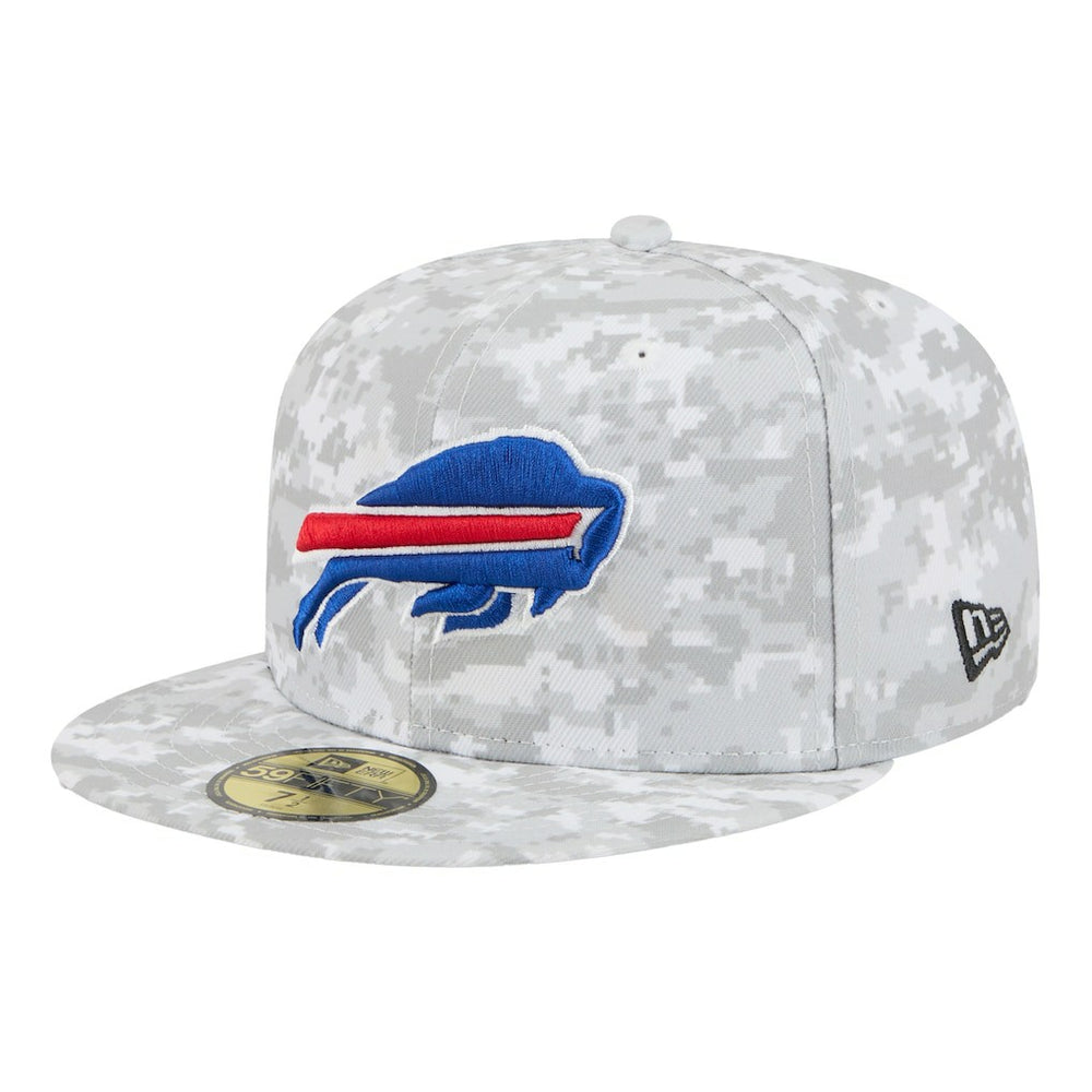 Buffalo Bills New Era 2025 Salute to Service Fan Pack 59FIFTY Fitted Hat White | NFL