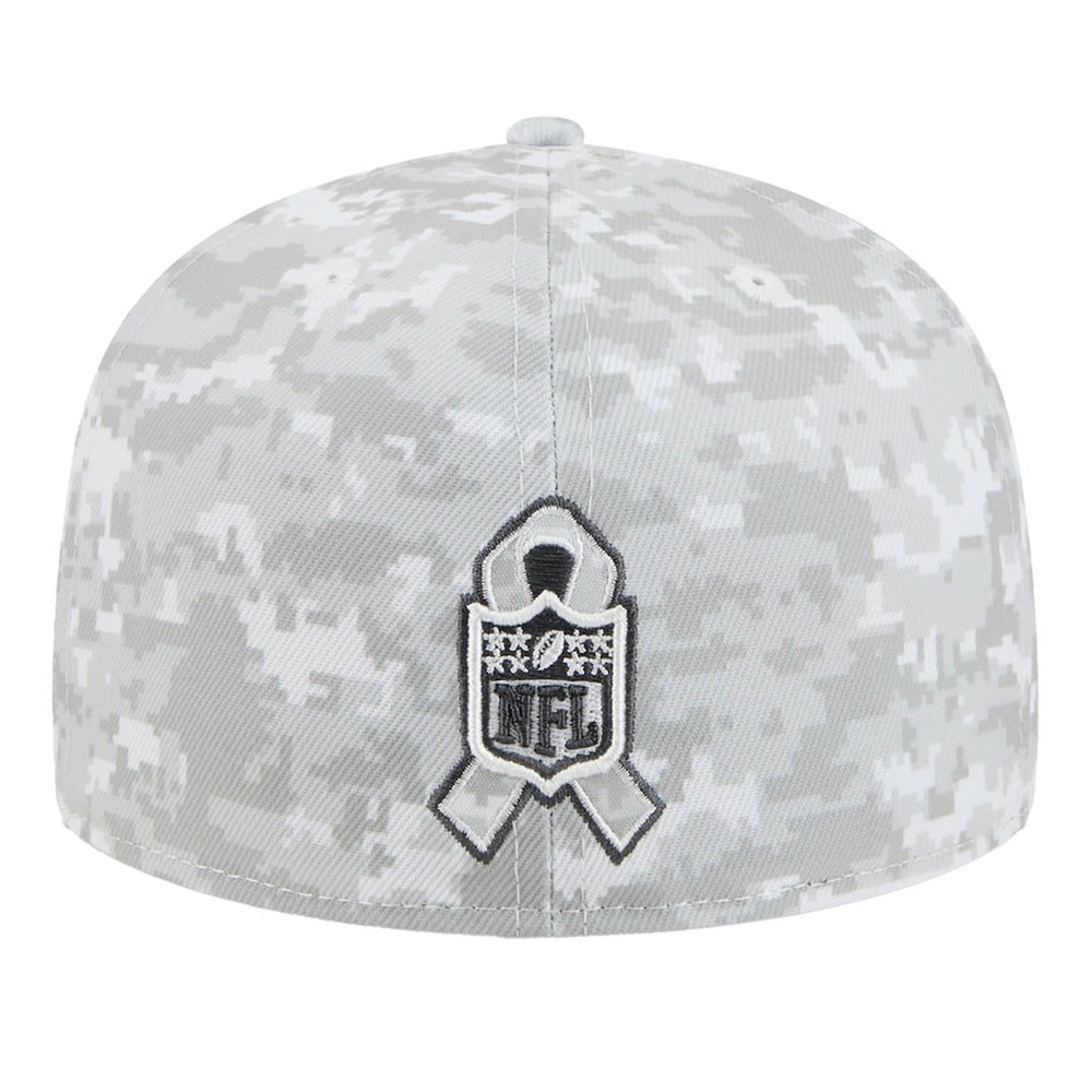 Buffalo Bills New Era 2025 Salute to Service Fan Pack 59FIFTY Fitted Hat White | NFL