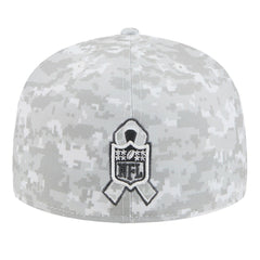 Buffalo Bills New Era 2025 Salute to Service Fan Pack 59FIFTY Fitted Hat White | NFL