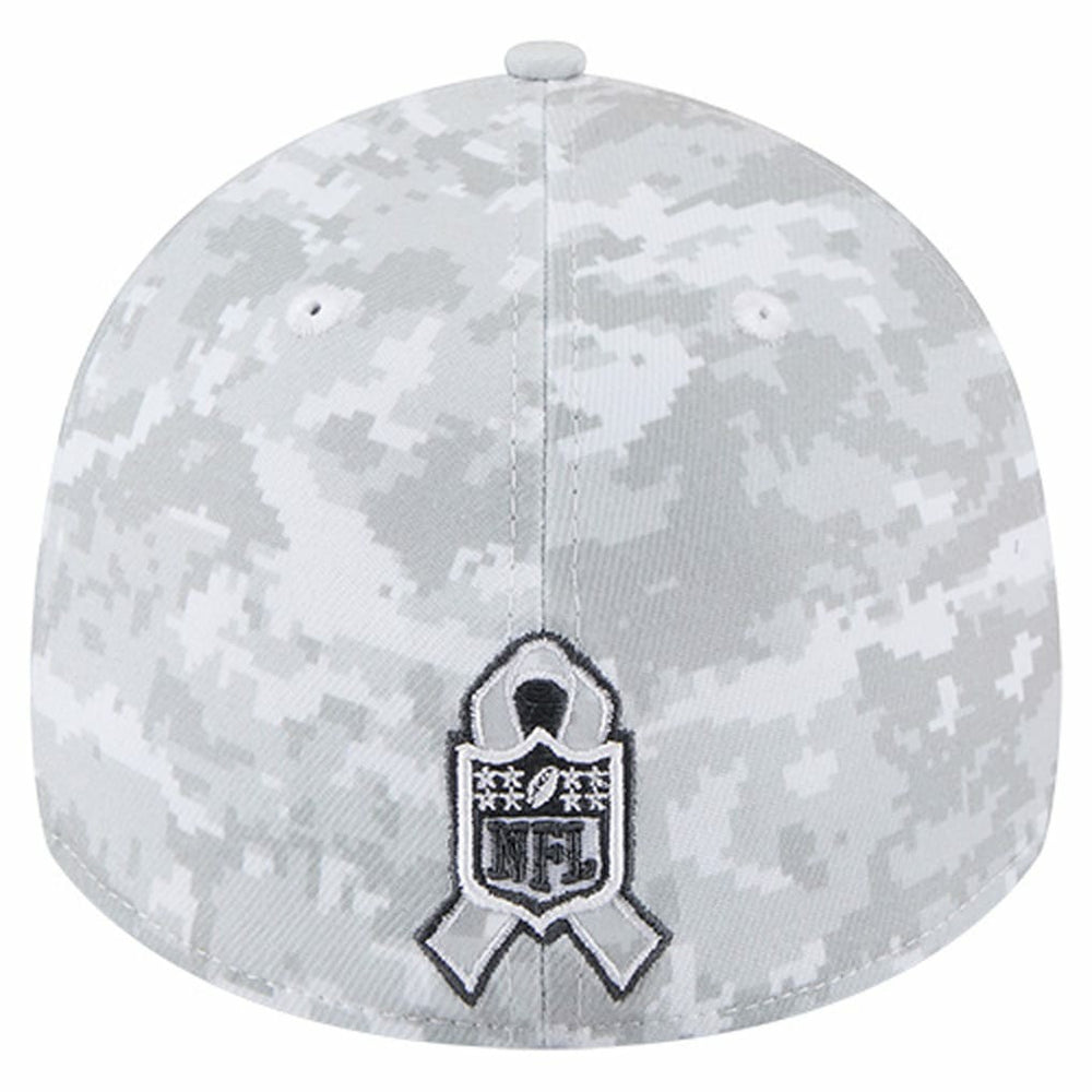 Kansas City Chiefs New Era 2025 Salute to Service Digital Camo Fan Pack 39THIRTY Flex Hat White | NFL