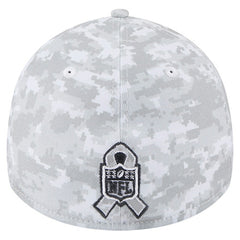 New York Jets New Era 2025 Salute to Service Digital Camo Fan Pack 39THIRTY Flex Hat White | NFL