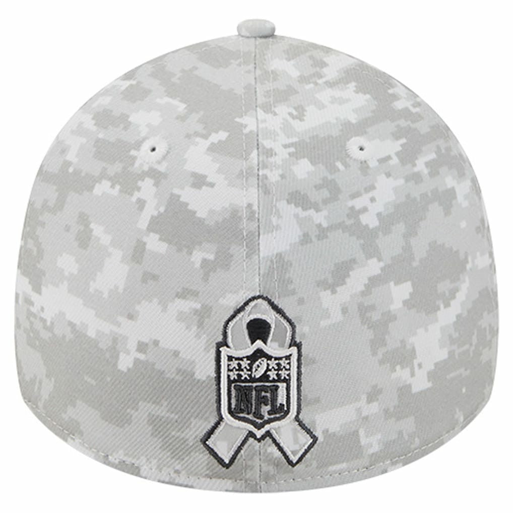 Arizona Cardinals New Era 2025 Salute to Service Digital Camo Fan Pack 39THIRTY Flex Hat White | NFL