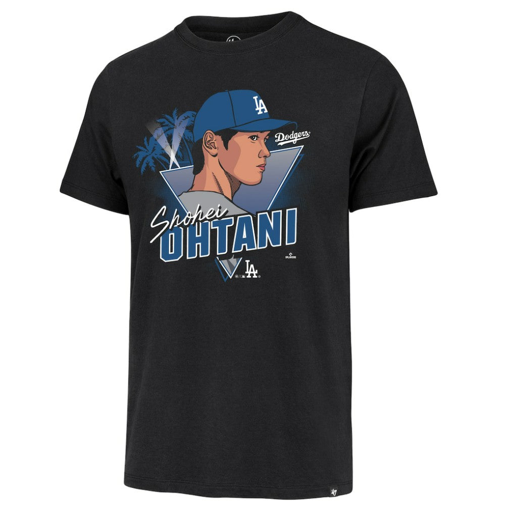 Shohei Ohtani Los Angeles Dodgers '47 Player Caricature Franklin T-Shirt - MLB