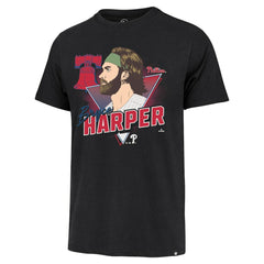 Bryce Harper Philadelphia Phillies '47 Player Caricature Franklin T-Shirt - MLB