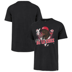 Elly De La Cruz Cincinnati Reds '47 Player Caricature Franklin T-Shirt - MLB