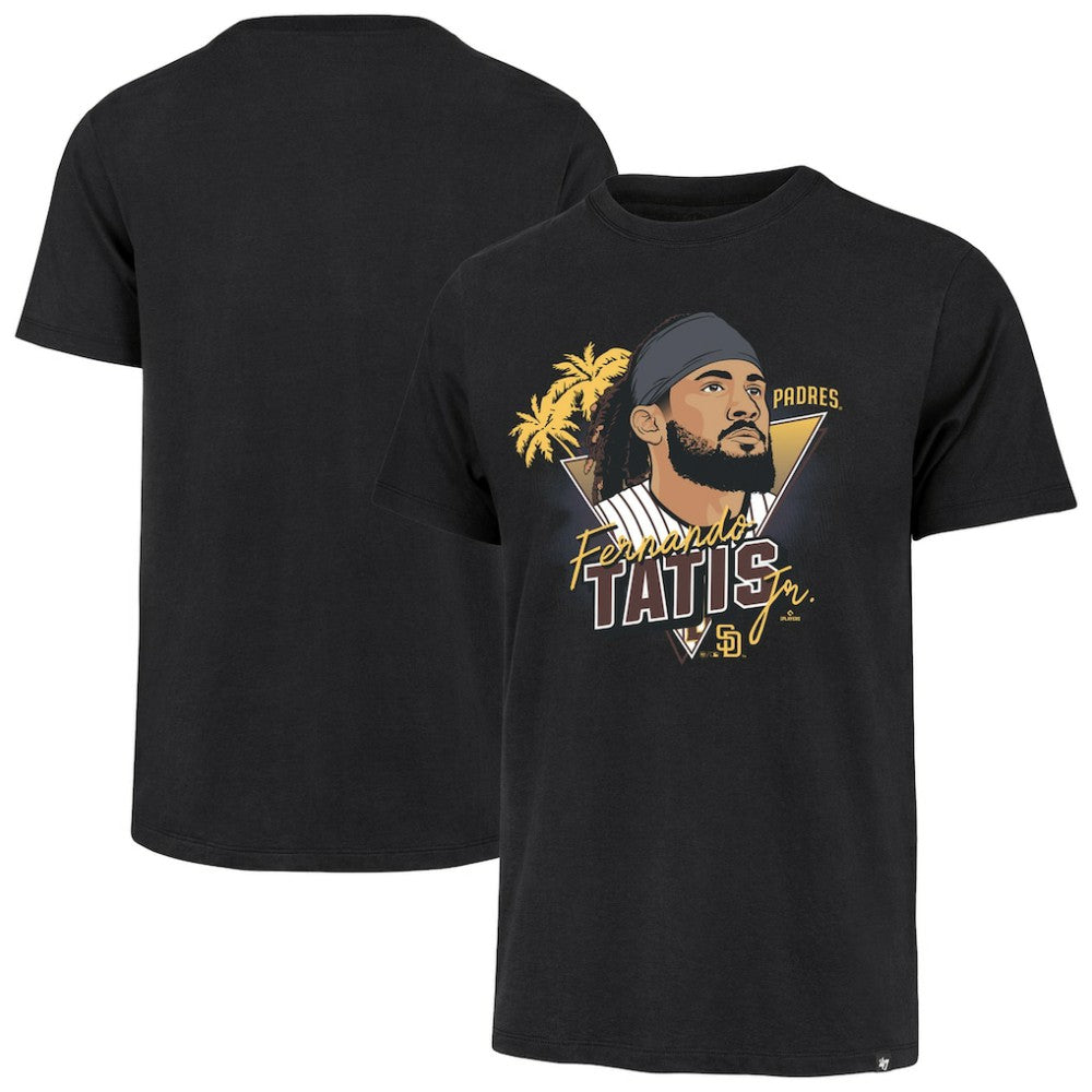 Fernando Tatis Jr. San Diego Padres '47 Player Caricature Franklin T-Shirt - MLB