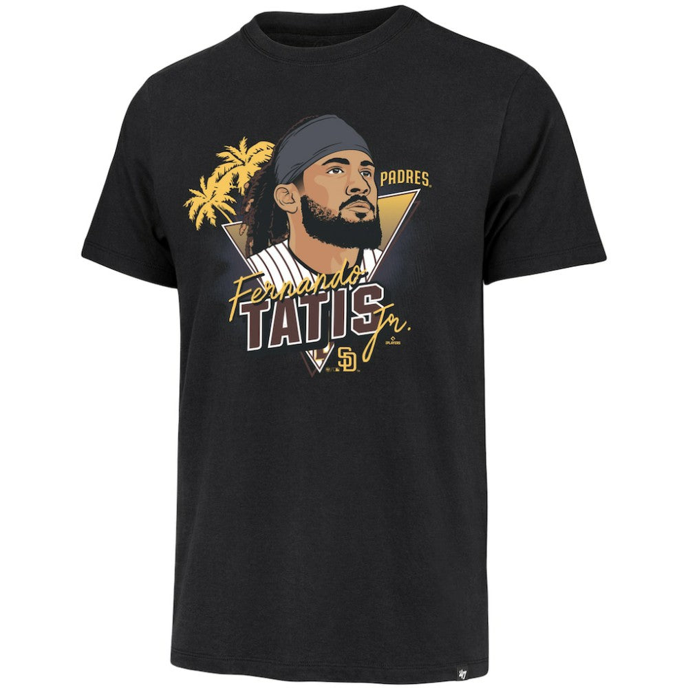 Fernando Tatis Jr. San Diego Padres '47 Player Caricature Franklin T-Shirt - MLB