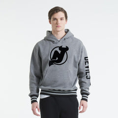 New Jersey Devils Todd Snyder Pullover Hoodie - Dark Heather Gray - NHL