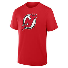 New Jersey Devils Fanatics Essential Legacy T-Shirt - Red - NHL