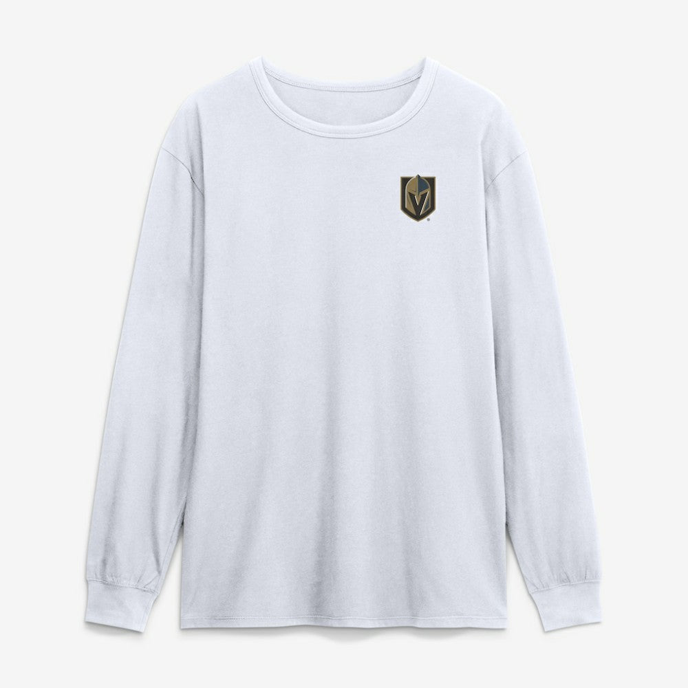 Vegas Golden Knights Fanatics Game Long Sleeve T-Shirt - White - NHL