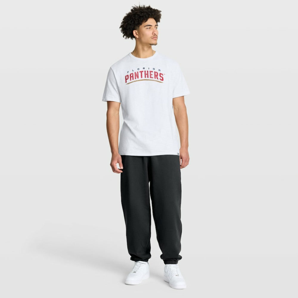 Florida Panthers Fanatics Play Distressed Wordmark Stadium Slub T-Shirt - White - NHL