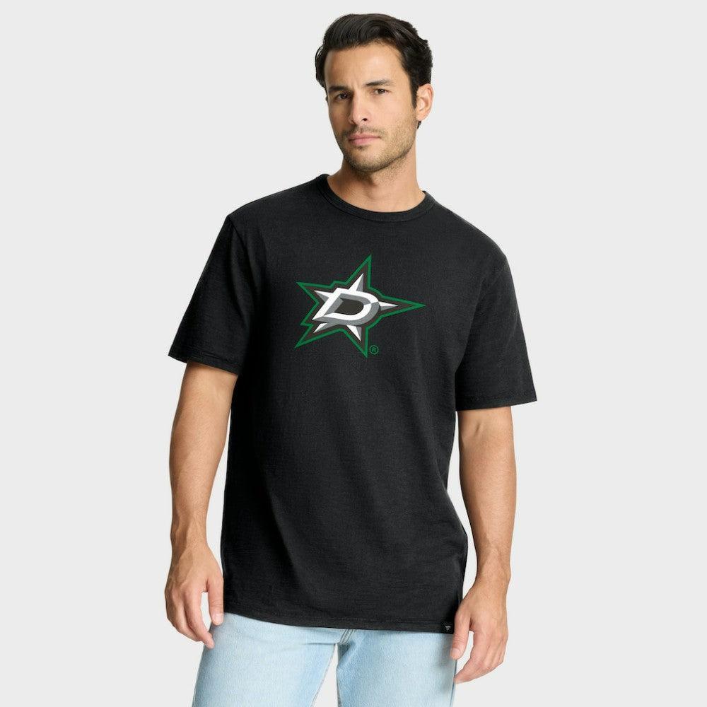 Dallas Stars Fanatics Stadium Slub T-Shirt - Black - NHL