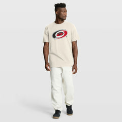 Carolina Hurricanes Fanatics Stadium Slub T-Shirt - Cream - NHL