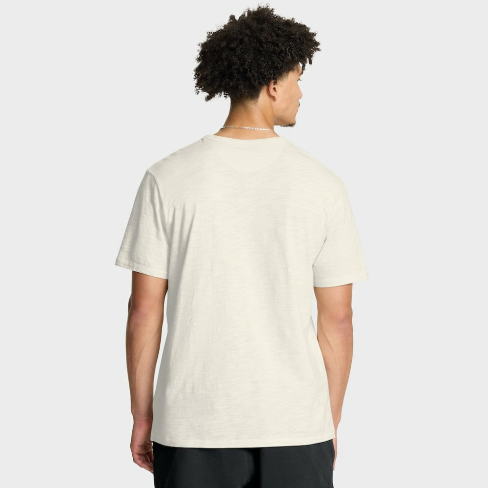 Edmonton Oilers Fanatics Stadium Slub T-Shirt - Cream - NHL