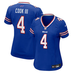 James Cook III Buffalo Bills Women's Team Game Jersey Royal | Nike for Sale