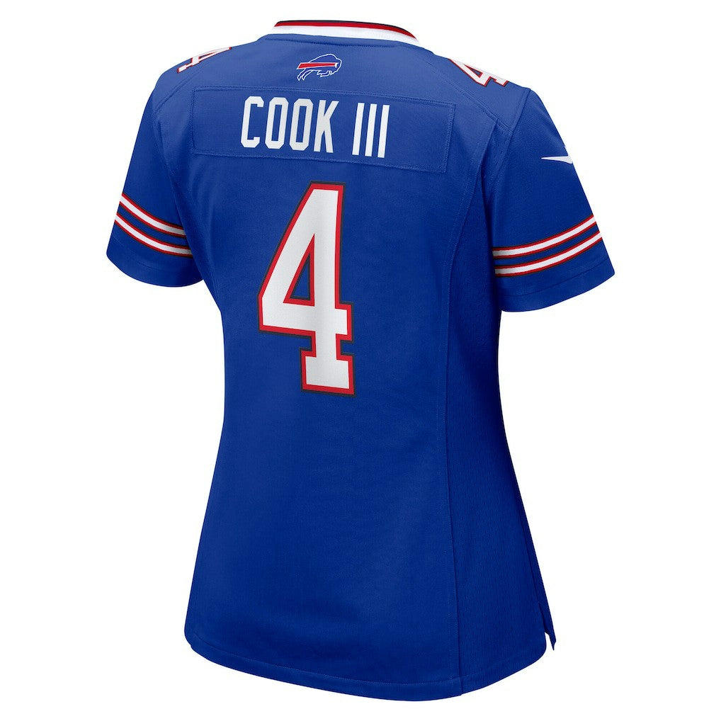 James Cook III Buffalo Bills Women's Team Game Jersey Royal | Nike for Sale
