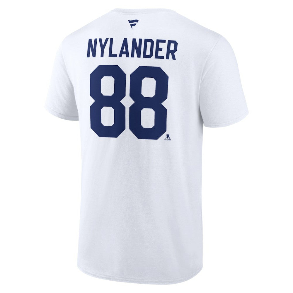 William Nylander Toronto Maple Leafs Fanatics Authentic Stack Name & Number T-Shirt - Navy - NHL