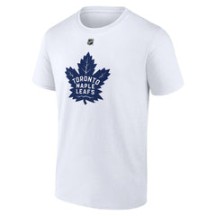 Auston Matthews Toronto Maple Leafs Fanatics Authentic Stack Name & Number T-Shirt - White - NHL