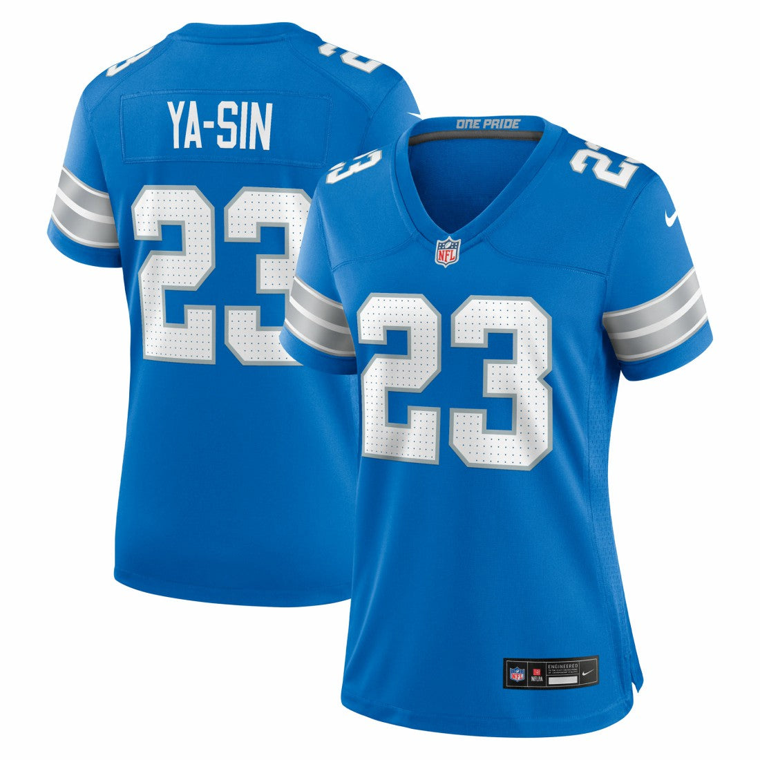 Rock Ya-Sin Detroit Lions Women's Team Game Jersey Blue | Nike for Sale