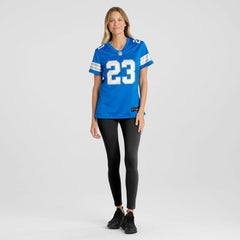 Rock Ya-Sin Detroit Lions Women's Team Game Jersey Blue | Nike for Sale