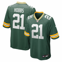 Nate Hobbs Green Bay Packers Team Game Jersey Green | Nike for Sale