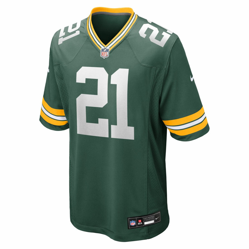 Nate Hobbs Green Bay Packers Team Game Jersey Green | Nike for Sale