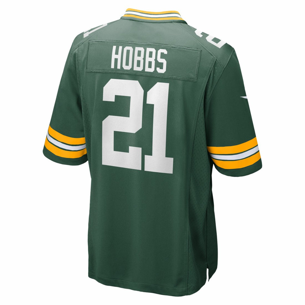 Nate Hobbs Green Bay Packers Team Game Jersey Green | Nike for Sale