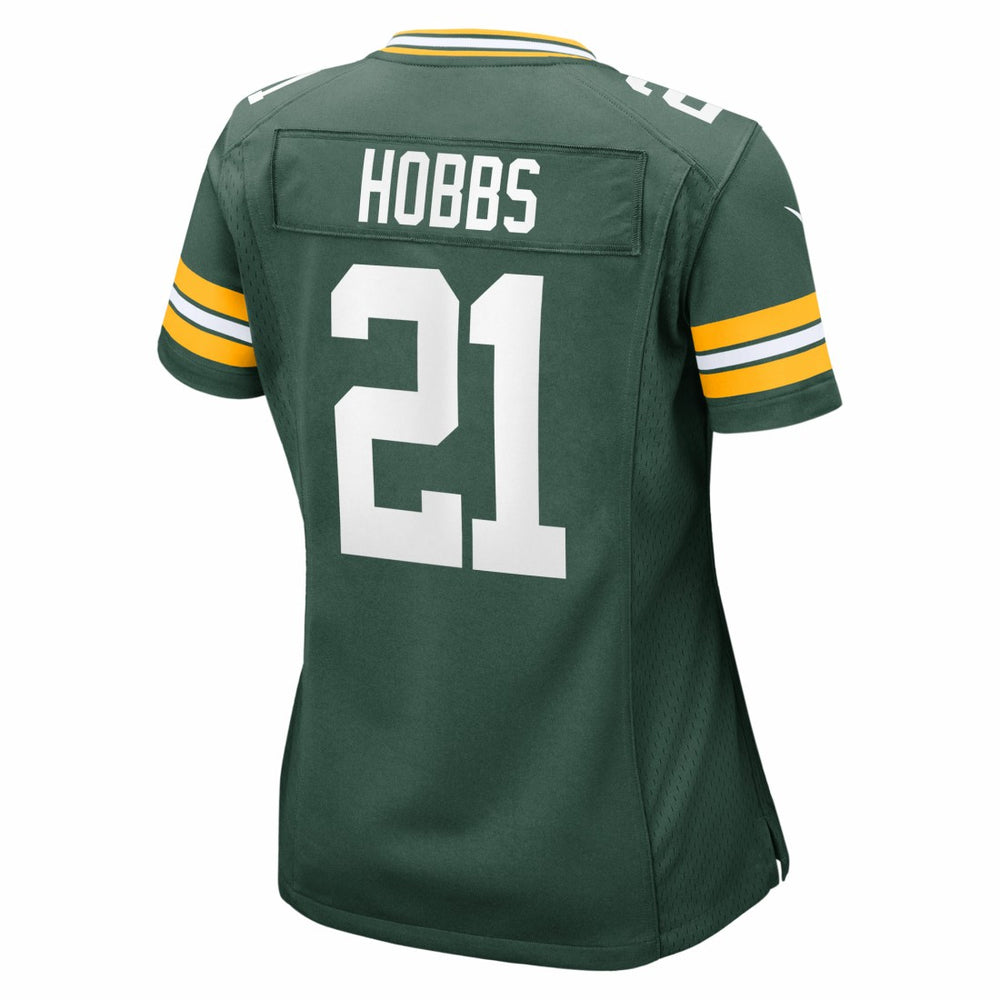 Nate Hobbs Green Bay Packers Women's Team Game Jersey Green | Nike for Sale
