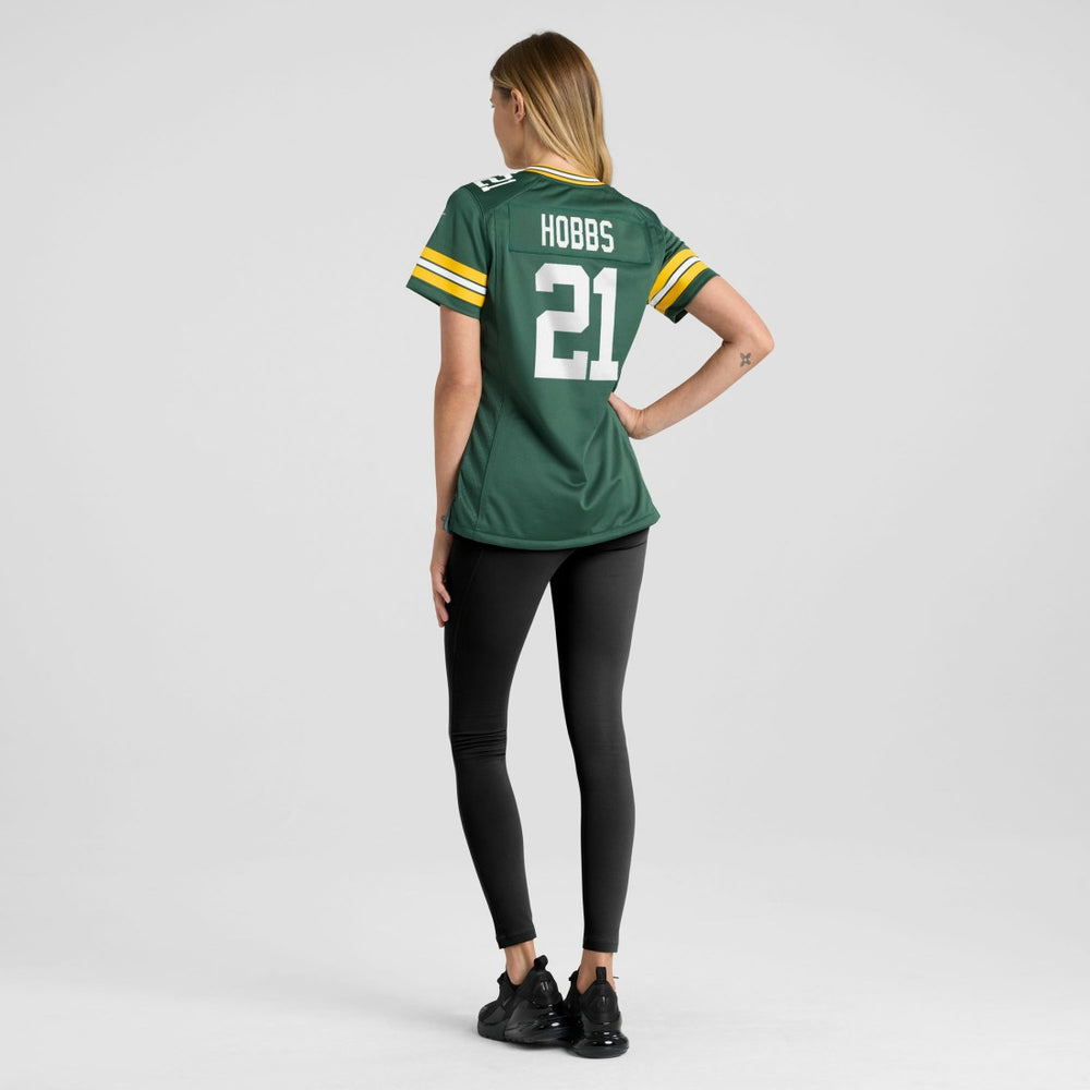 Nate Hobbs Green Bay Packers Women's Team Game Jersey Green | Nike for Sale