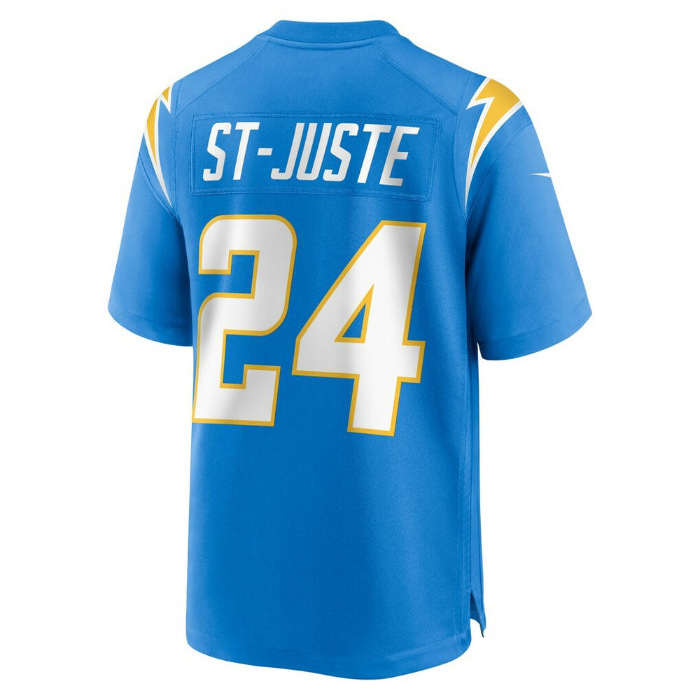Benjamin St-Juste Los Angeles Chargers Team Game Jersey Powder Blue | Nike for Sale