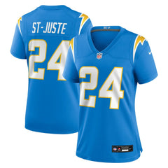 Benjamin St-Juste Los Angeles Chargers Women's Team Game Jersey Powder Blue | Nike for Sale