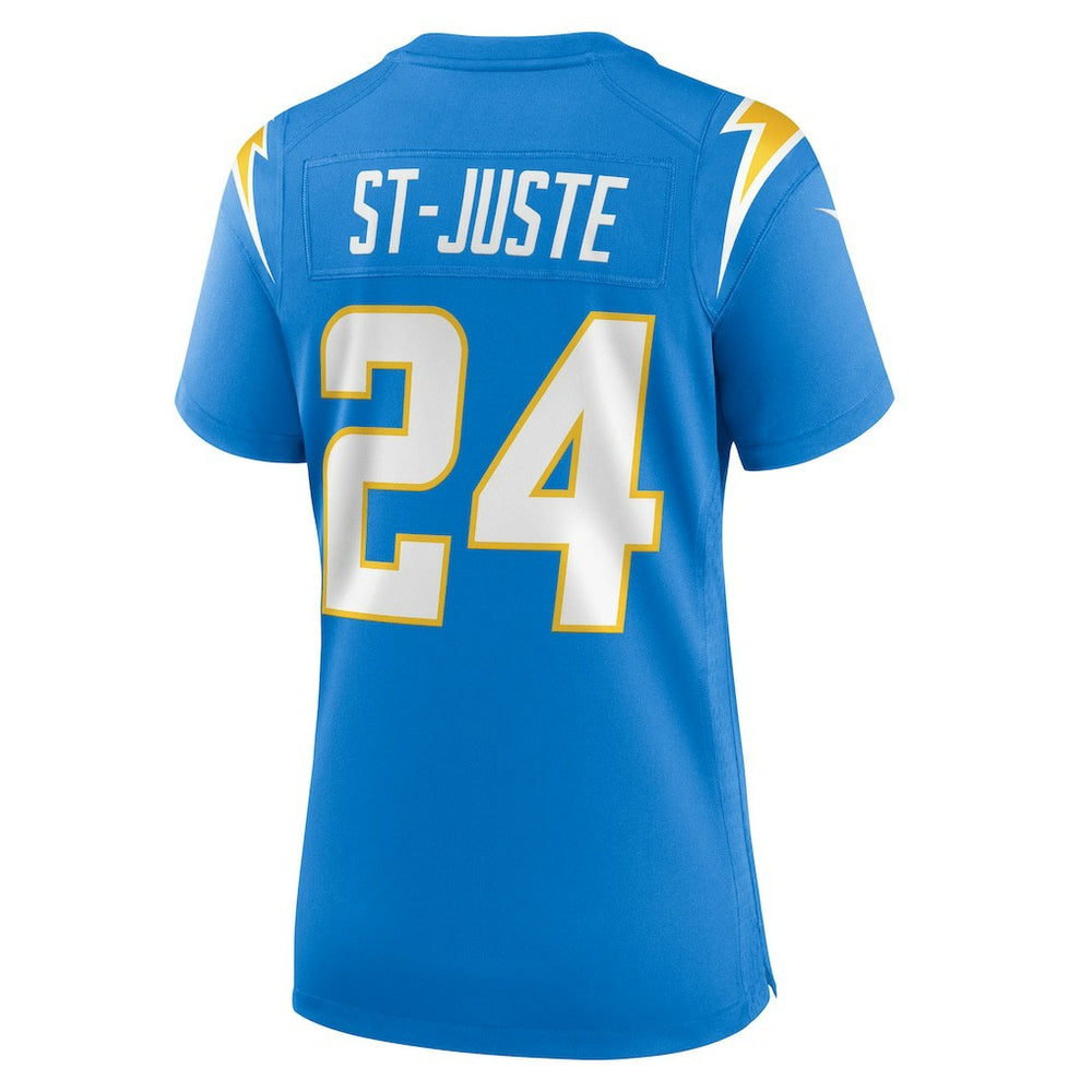 Benjamin St-Juste Los Angeles Chargers Women's Team Game Jersey Powder Blue | Nike for Sale