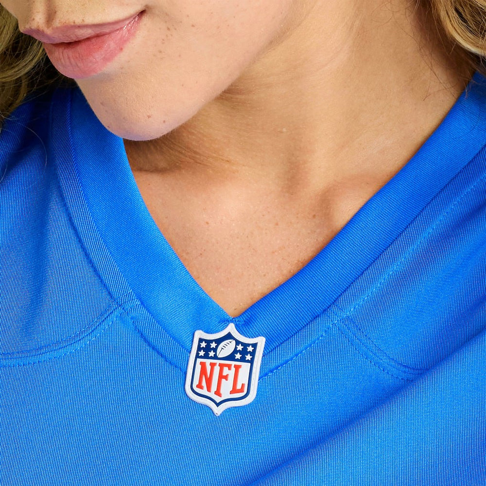 Mekhi Becton Los Angeles Chargers Women's Team Game Jersey Powder Blue | Nike for Sale