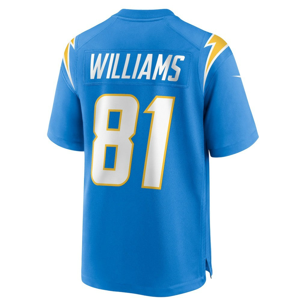 Mike Williams Los Angeles Chargers Team Game Jersey Powder Blue | Nike for Sale