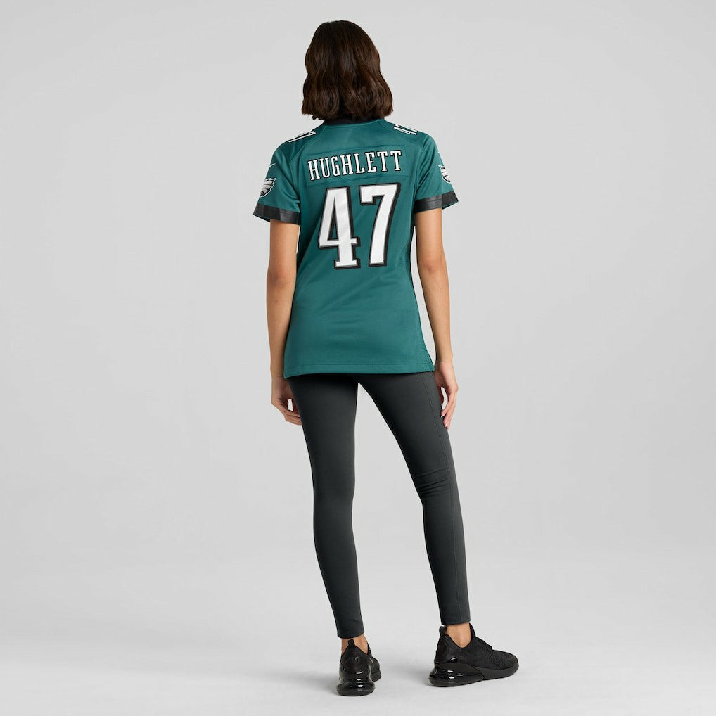 Charley Hughlett Philadelphia Eagles Women's Team Game Jersey Midnight Green | Nike for Sale