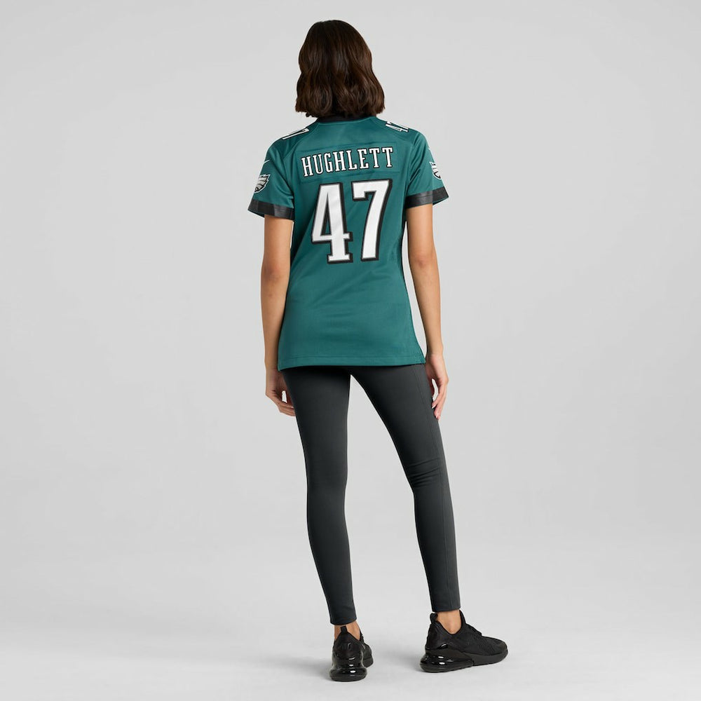 Charley Hughlett Philadelphia Eagles Women's Team Game Jersey Midnight Green | Nike for Sale