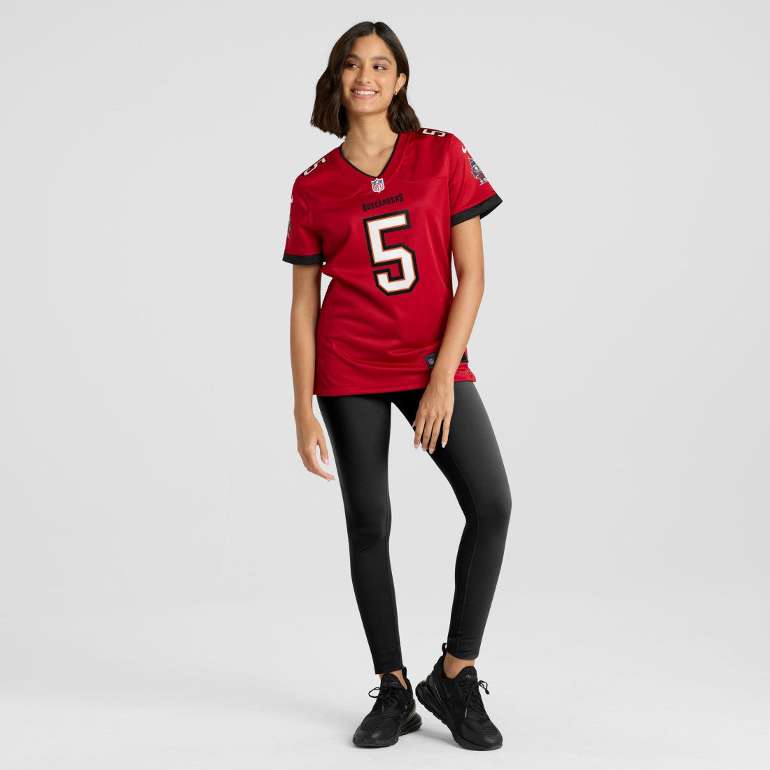 Haason Reddick Tampa Bay Buccaneers Women's Team Game Jersey Red | Nike for Sale