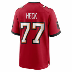 Charlie Heck Tampa Bay Buccaneers Team Game Jersey Red | Nike for Sale