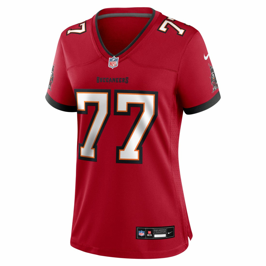 Charlie Heck Tampa Bay Buccaneers Women's Team Game Jersey Red | Nike for Sale