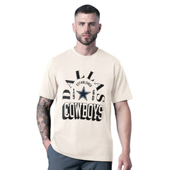 Dallas Cowboys MSX by Michael Strahan Whiteout Vintage T-Shirt White | NFL