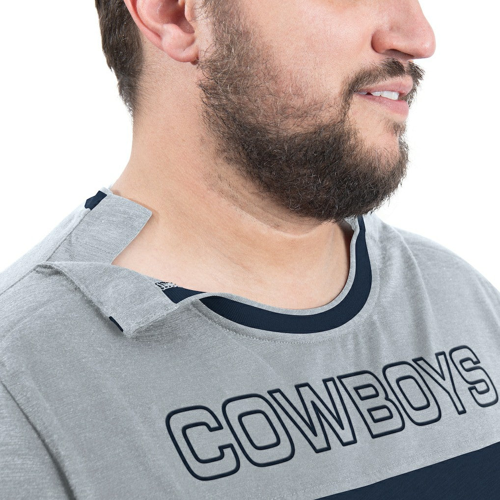 Dallas Cowboys G-III Sports by Carl Banks Adaptive Outlast Long Sleeve T-Shirt Navy/Silver | NFL