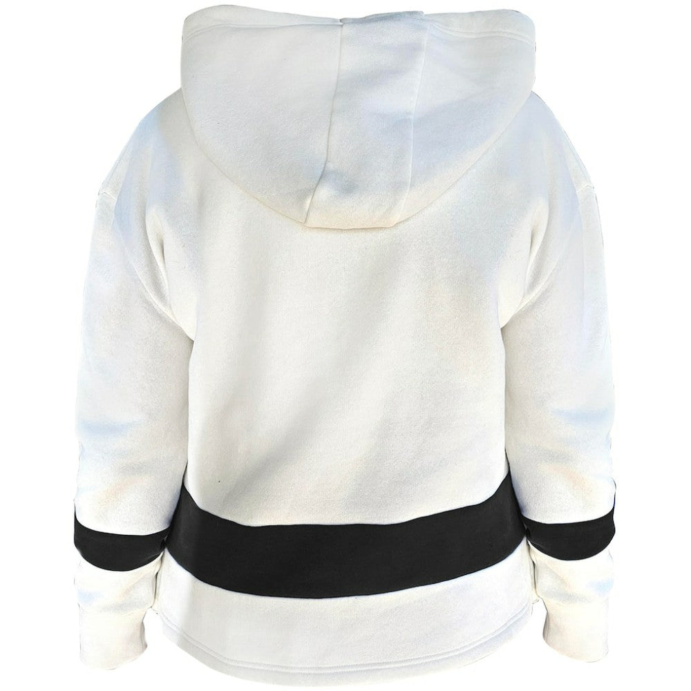 Boston Bruins Profile Women's Plus Size Hoodie - White - NHL
