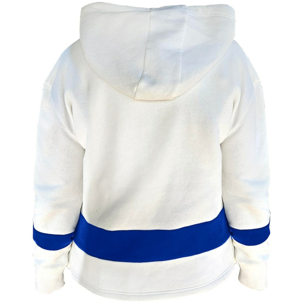 New York Rangers Profile Women's Plus Size Hoodie - White - NHL
