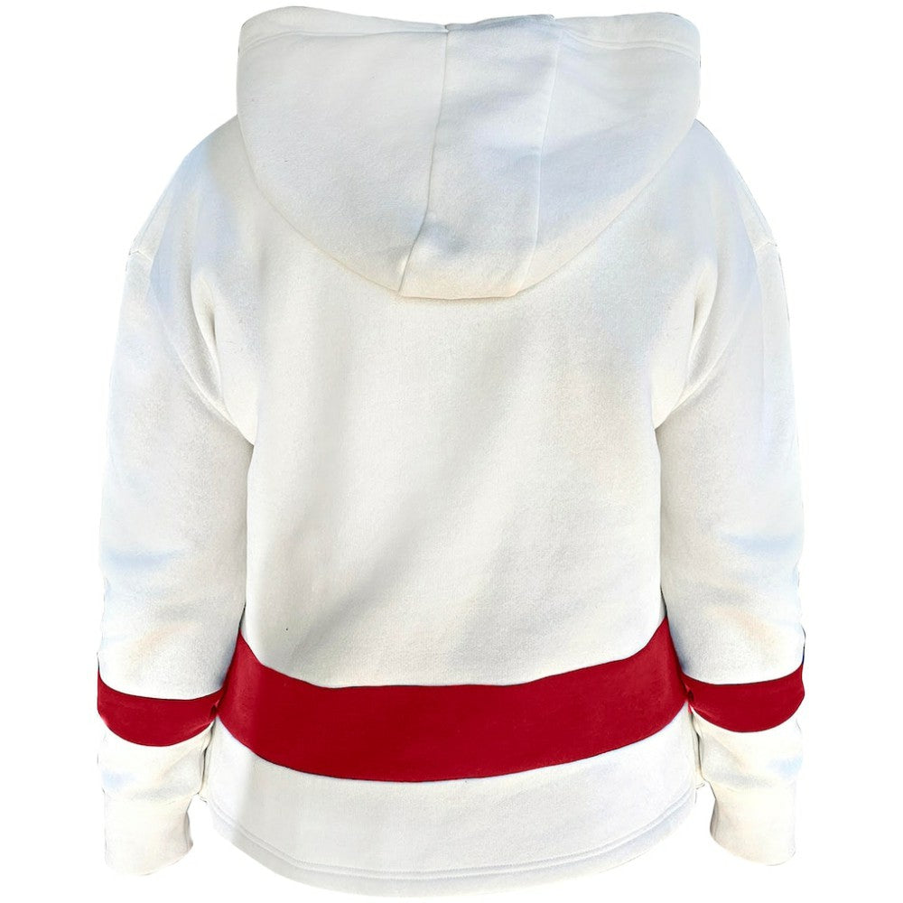 Washington Capitals Profile Women's Plus Size Hoodie - White - NHL