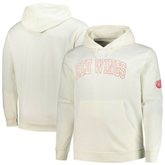 Detroit Red Wings Fanatics Big &Tall Stitch Hoodie - Cream - NHL