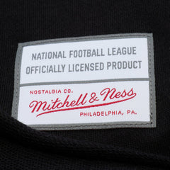 Green Bay Packers Women's Cropped Long Sleeve Rugby Polo Black | Mitchell & Ness