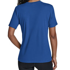 Texas Rangers Starter Women's Groovy Script Team Fitted T-Shirt - MLB