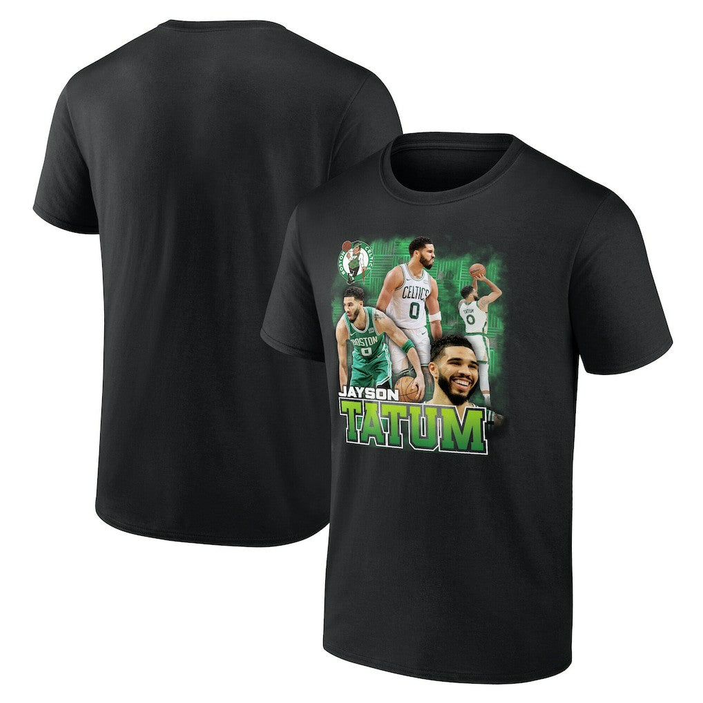 Jayson Tatum Boston Celtics Notorious 3.0 Player T-Shirt Black - NBA