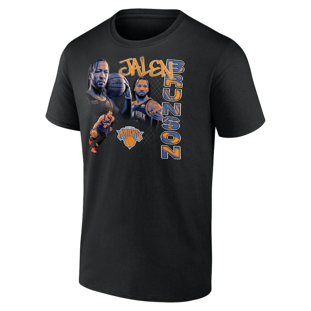 Jalen Brunson New York Knicks Notorious 3.0 Player T-Shirt Black - NBA