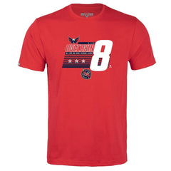 Alexander Ovechkin Washington Capitals Levelwear Youth NHL All-Time Leading Goal Scorer Milestone Stripes Name & Number Little Richmond T-Shirt - Red - NHL